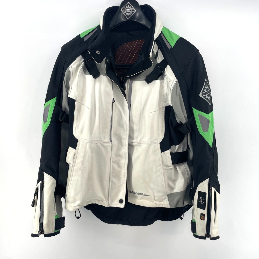 FirstGear Motorcycle Jacket 37.5 Kilimanjaro Textile Women L Street Padded Heavy